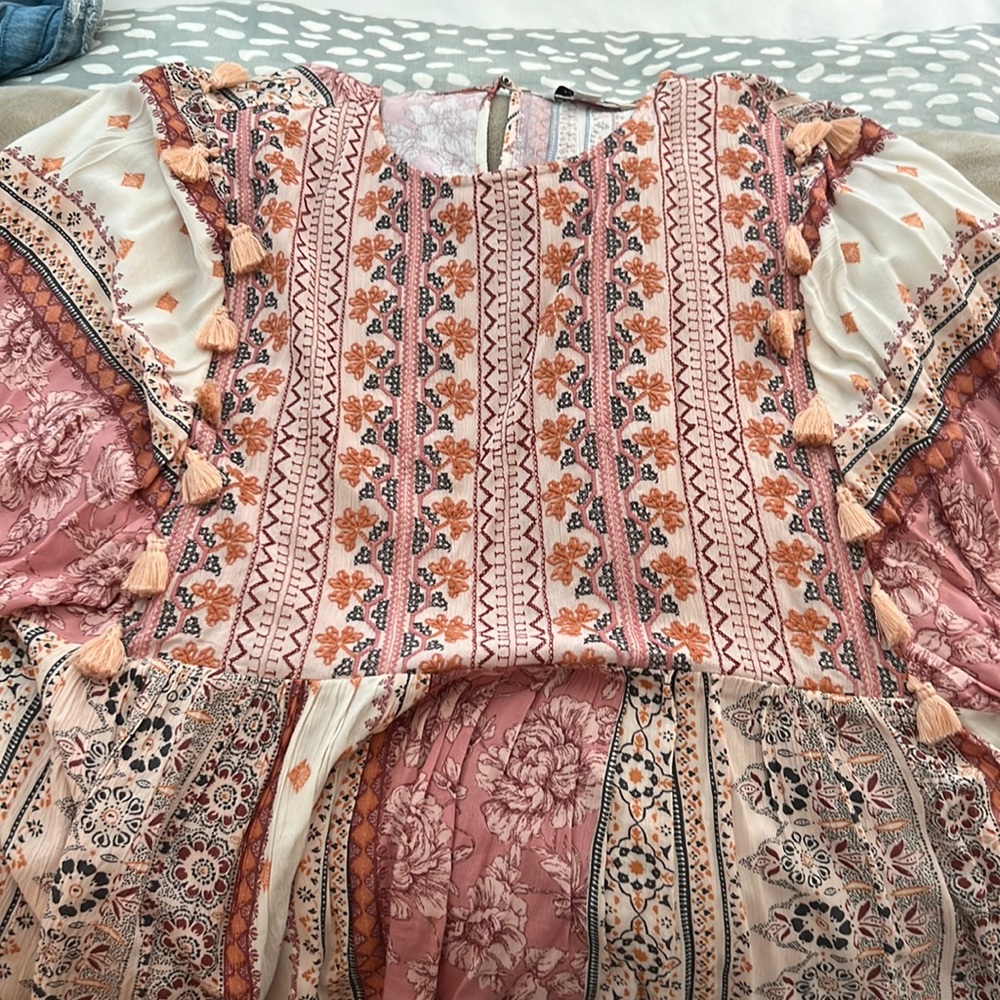 Long sleeve blouse